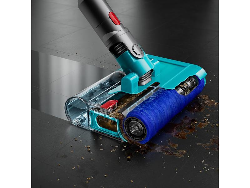 Dyson Akku-Hand- und Stielsauger V15 s Detect Submarine Kabelloser Staubsauger mit Lichtstrahl-Stauberkennung und Display-Anzeige