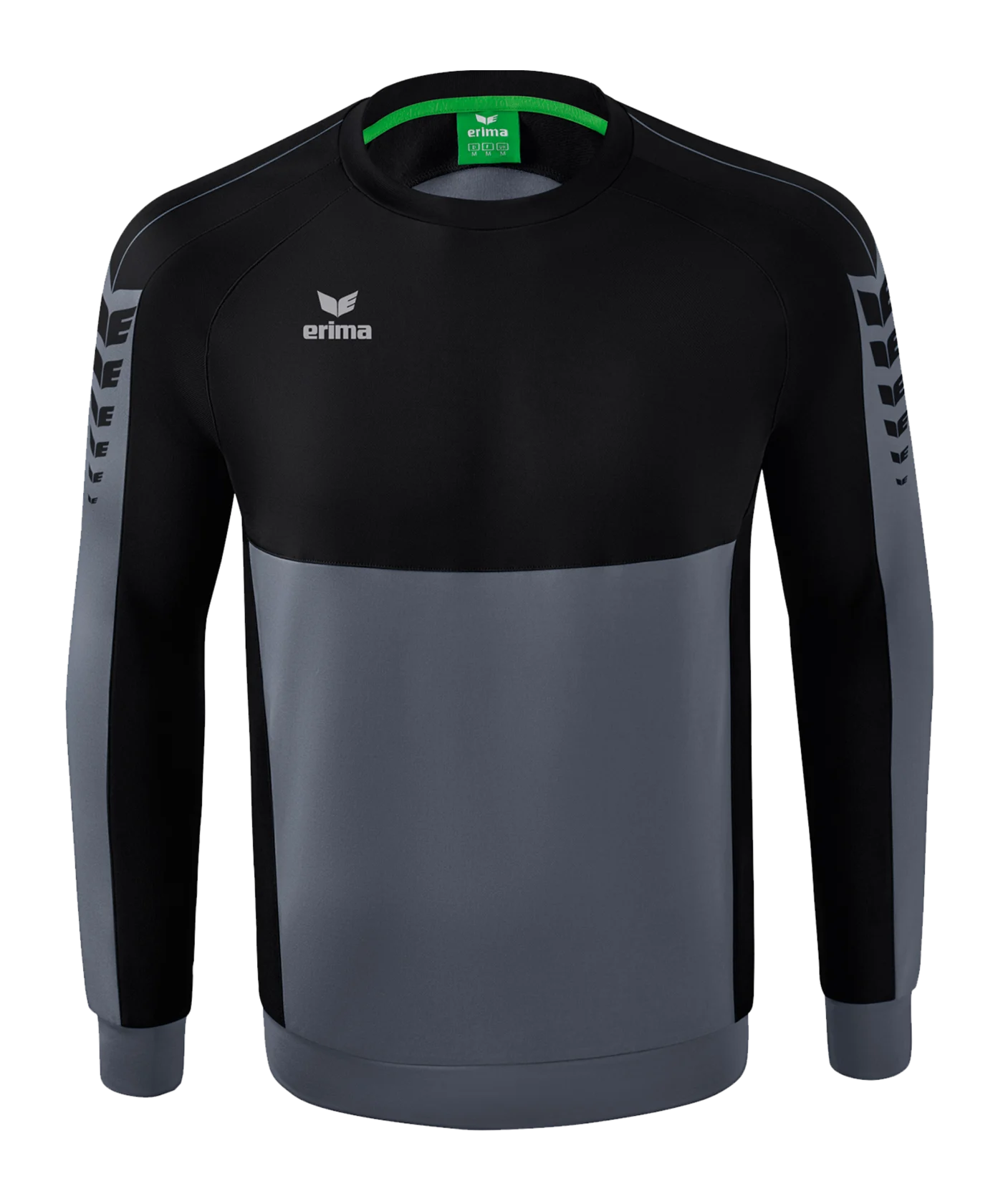 Erima Six Wings Sweatshirt Grau Schwarz