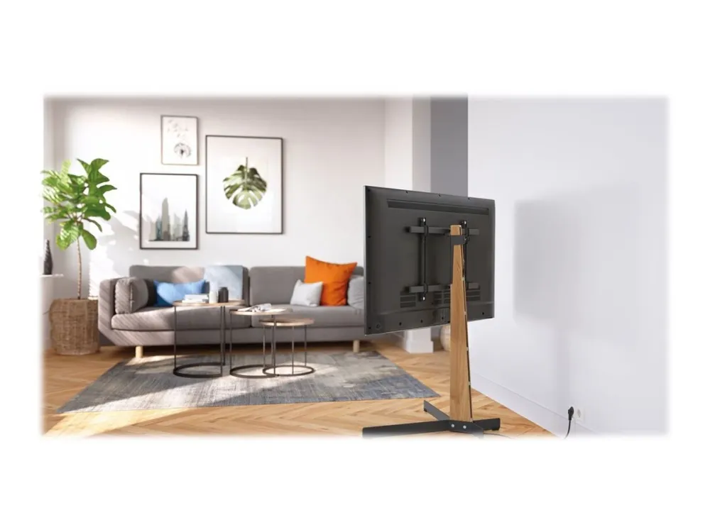 Vogel's Comfort TVS 3695 - Stativ - for LCD TV - træ, stål - sort, eg - skærmstørrelse: 40