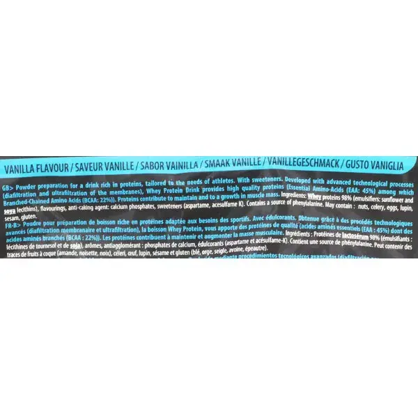 Isostar Whey Protein Poudre Boisson Protéinée Vanille 570g