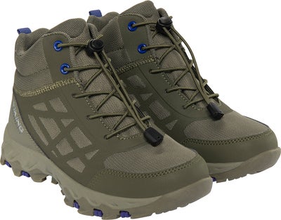 Viking Track Mid SL WP Sneakers, Olive