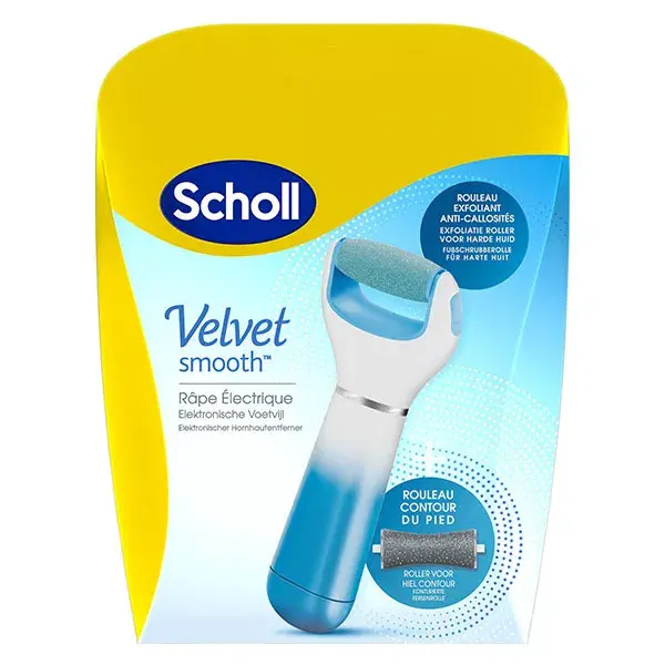 Esfoliante Elétrico para Pés Scholl Velvet Smooth