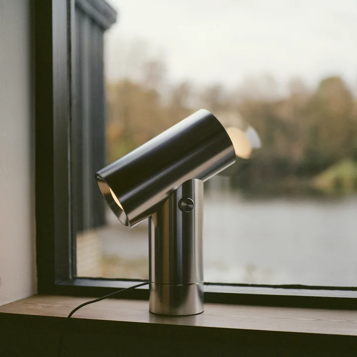 Muuto - Beam LED-Tischleuchte, Aluminium, H 26,2 cm