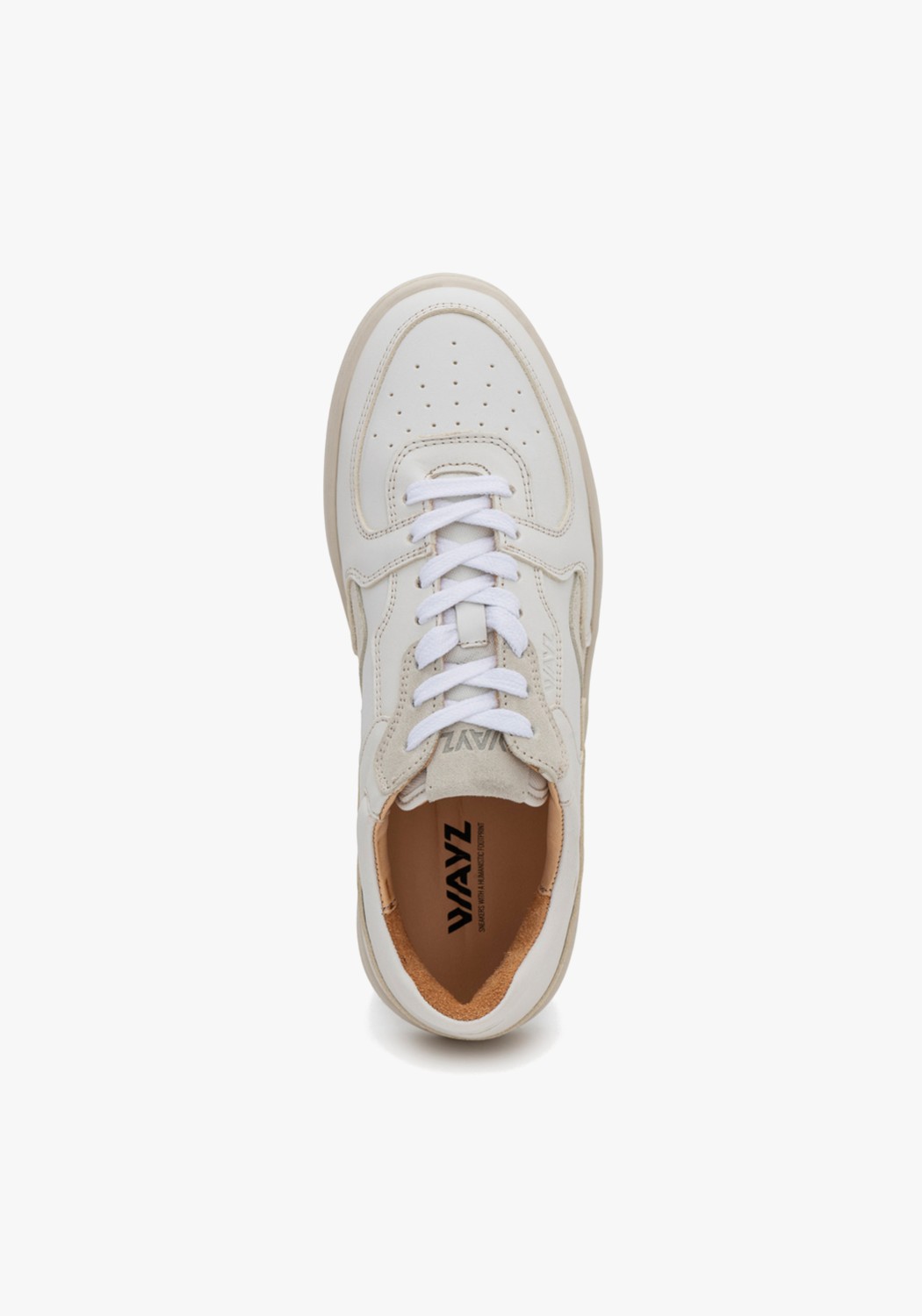 Wayz Sneaker The Sonder White Grey Full Leather