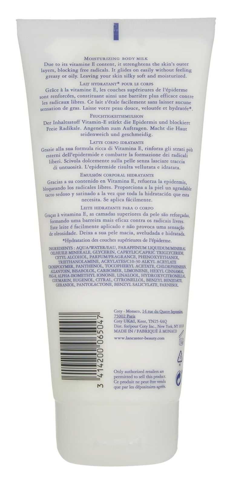 Lancaster Eau De Lancaster Leite Corporal 200 ml