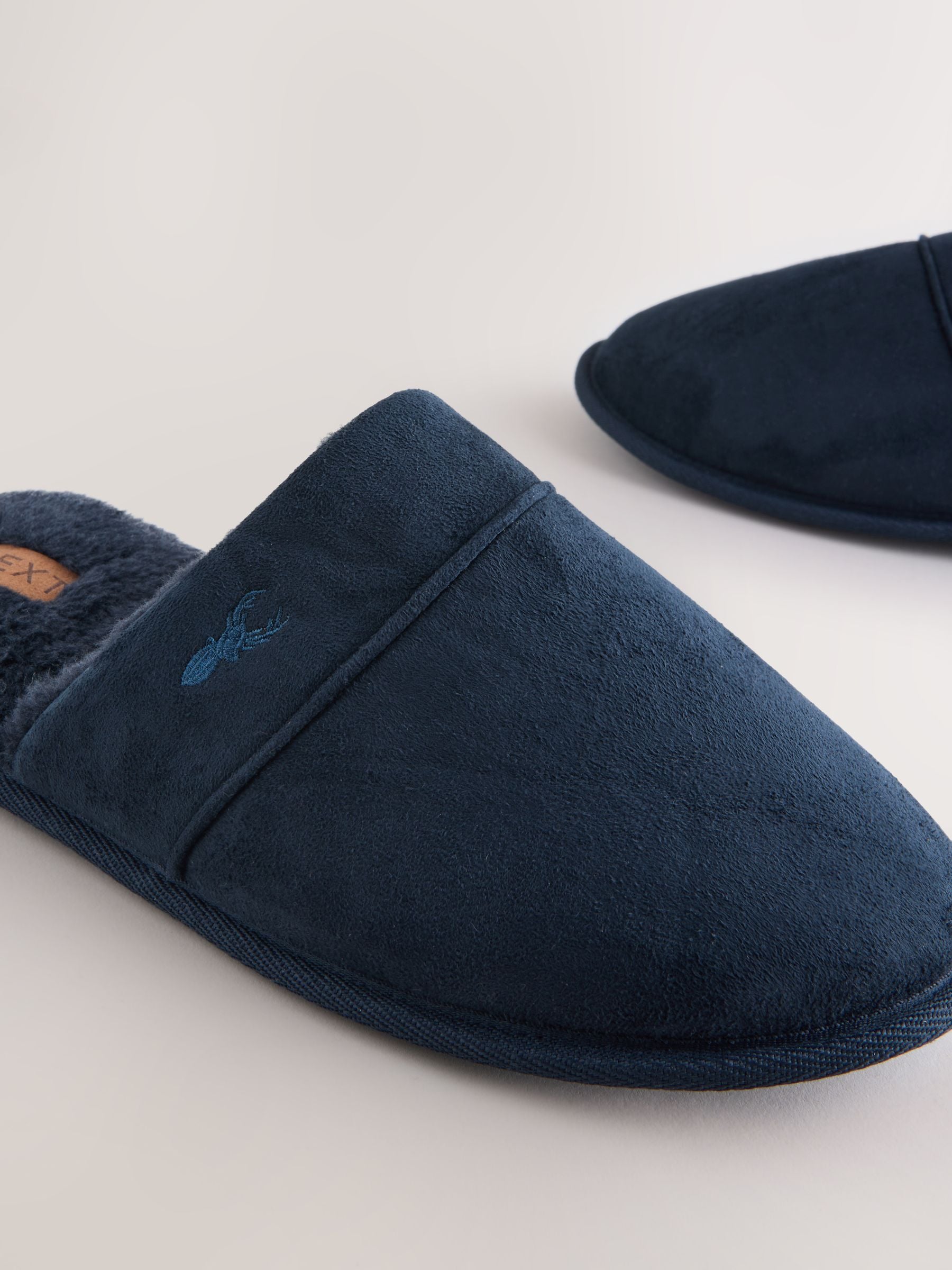 Marineblauw - Pantoffelmuiltjes