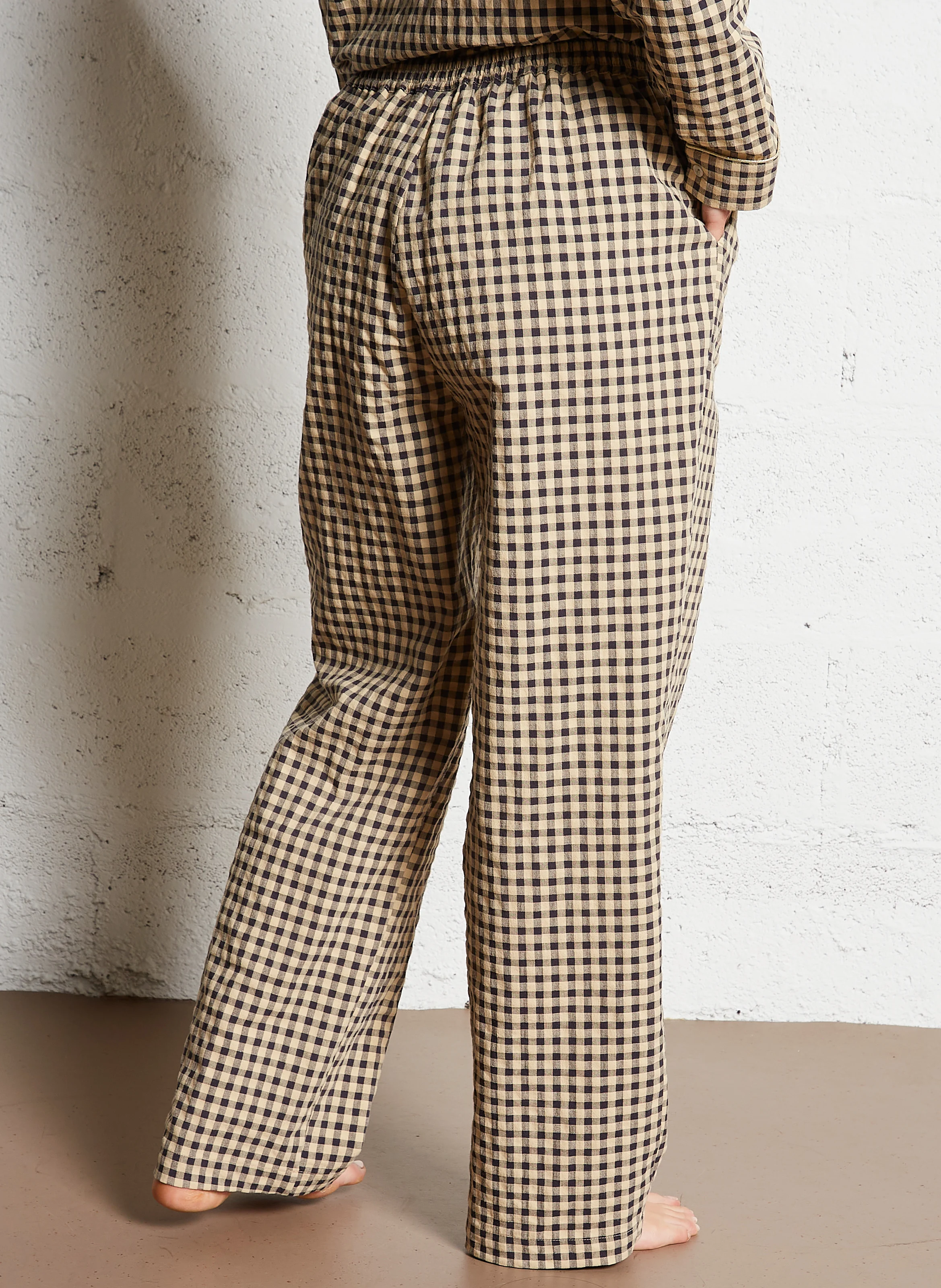 ELIOT - Pantalon de pyjama à carreaux de vichy | Multicolore