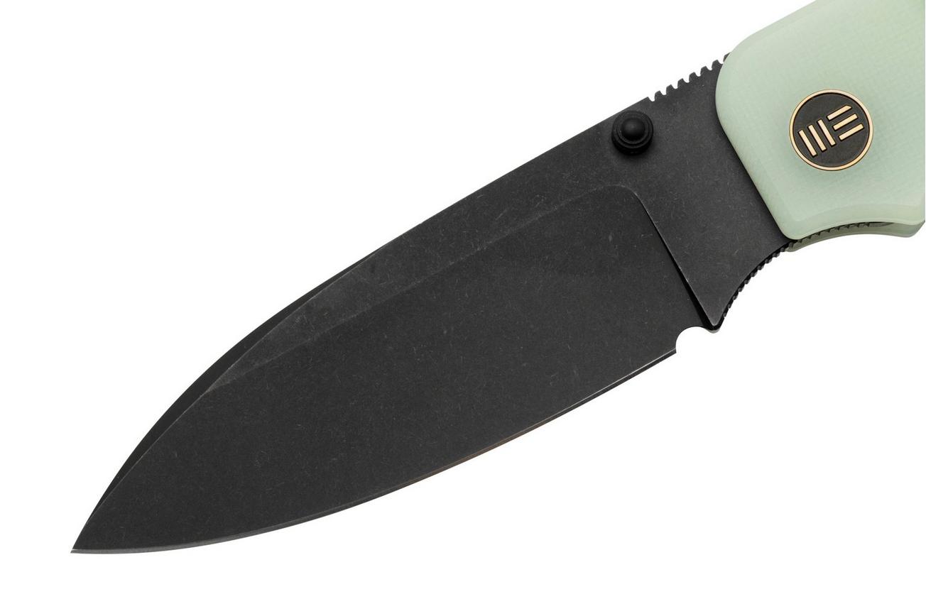 WE Knife Big Banter WE21045-3 Natural G10, Black, Ben Petersen design