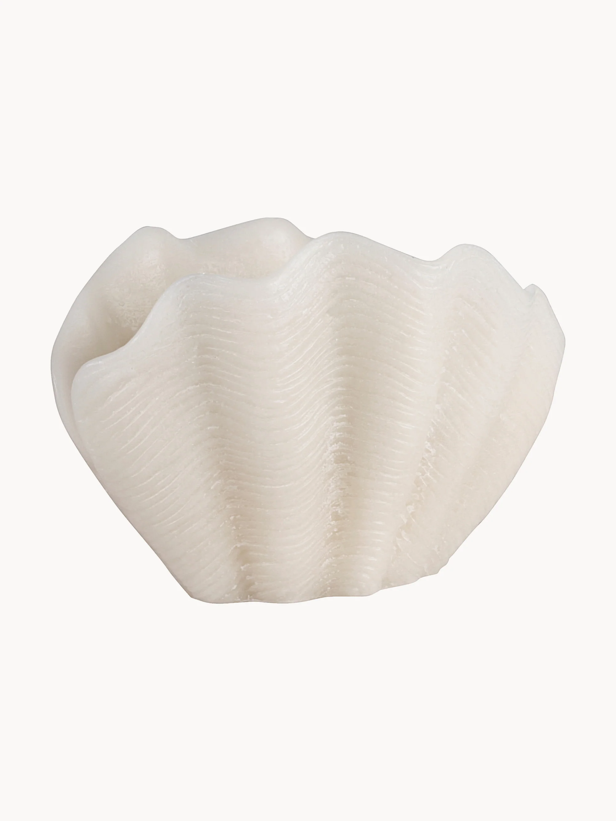Handgemaakte kaars Shell in schelp vorm