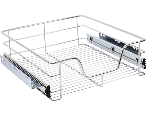 Telescopische lade voor 50cm kast, chroom