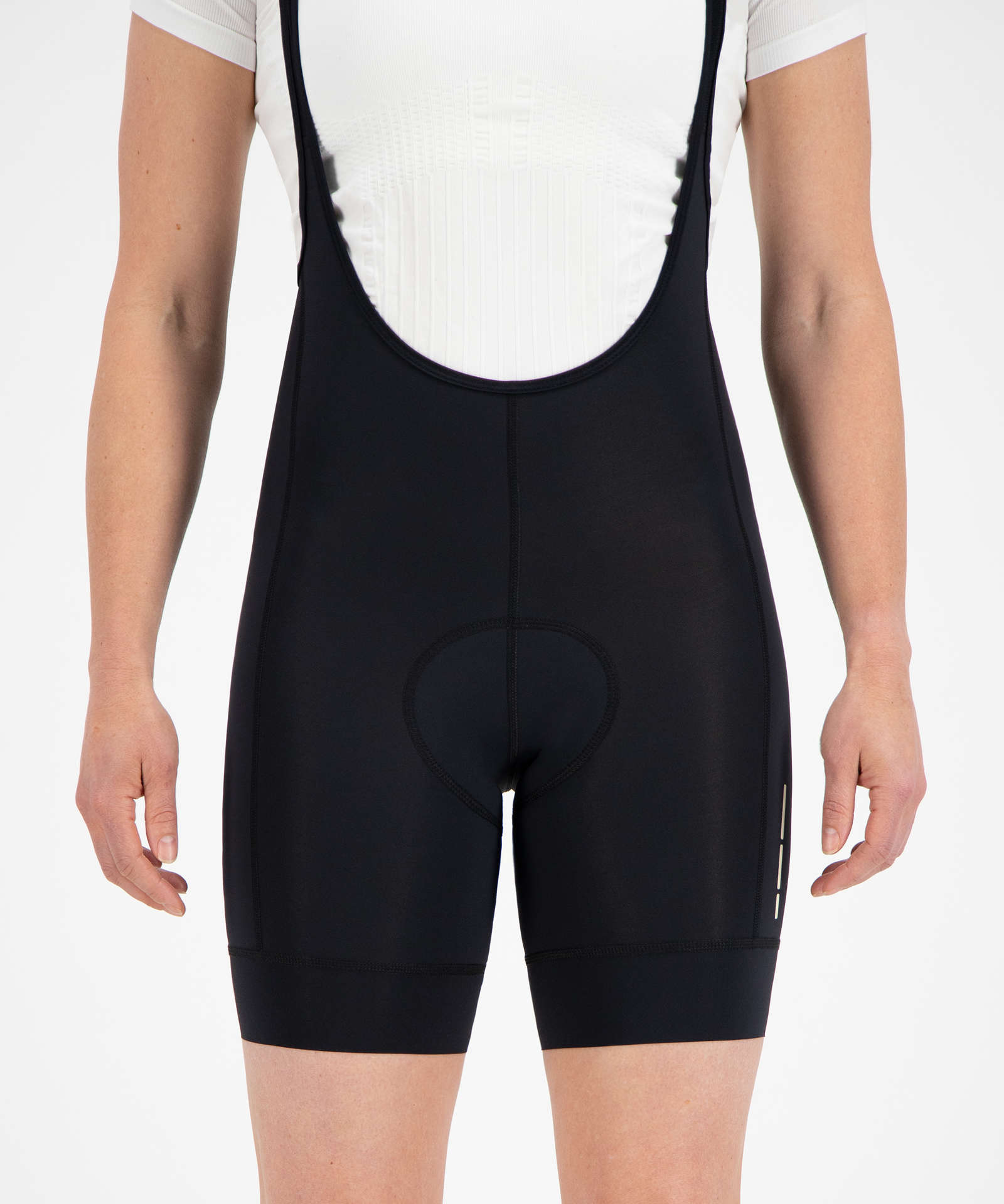 FUTURUM MARA Fietsbroek Kort Zwart Dames
