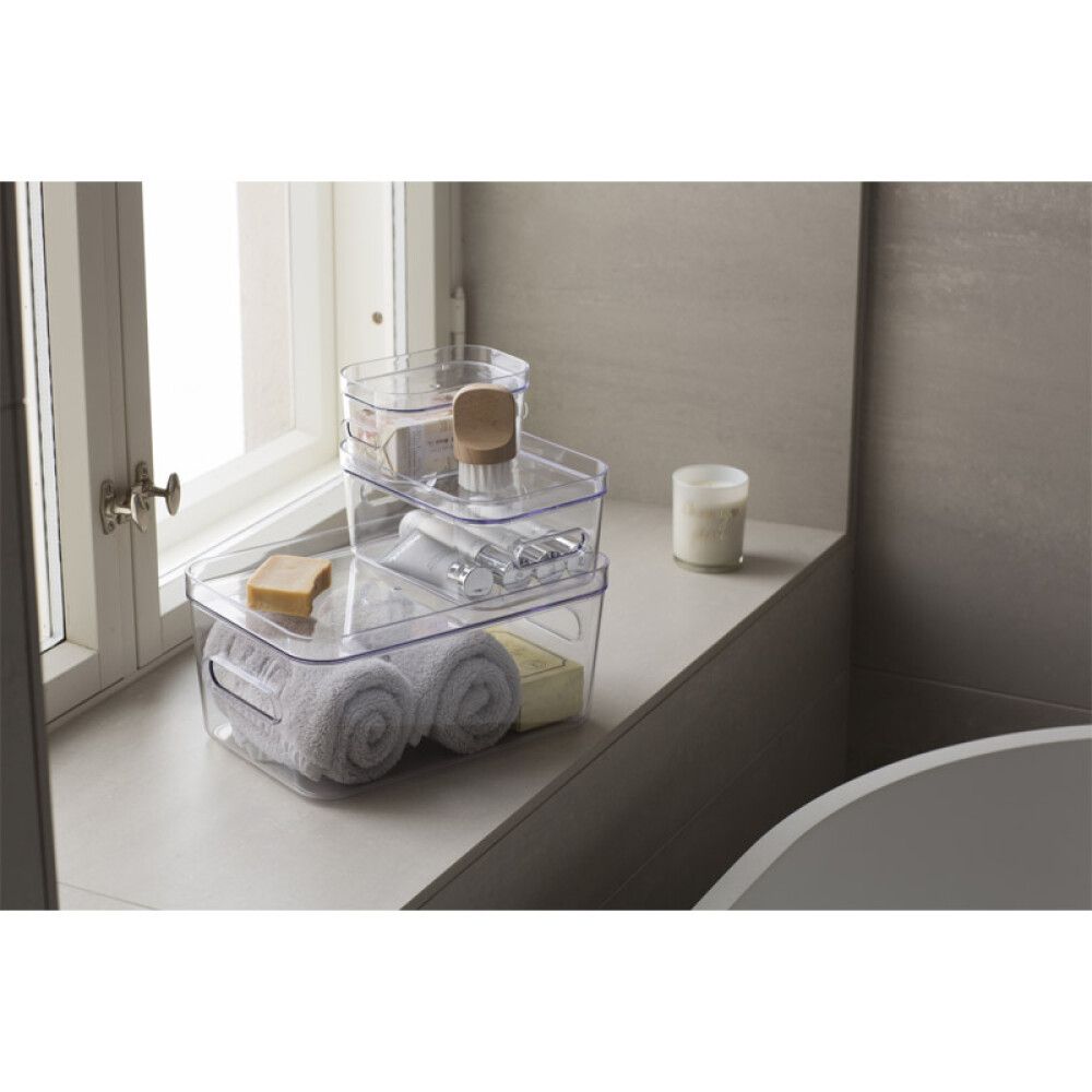 OPPBEVARINGSBOKS CMARTSTORE COMPACT M TRANSPARENT