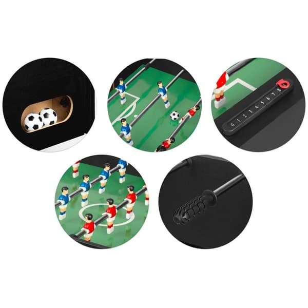 Neosport Foosball Bord 121 x 61 x 80 cm NS-803 Svart