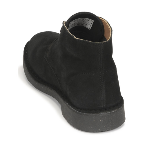 Selected - SLHRIGA NEW SUEDE DESERT BOOT - Noir
