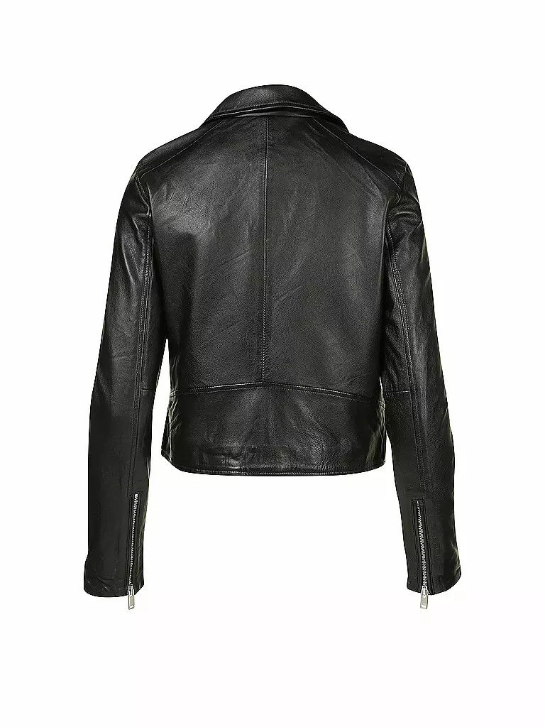 SELECTED FEMME Lederjacke  schwarz