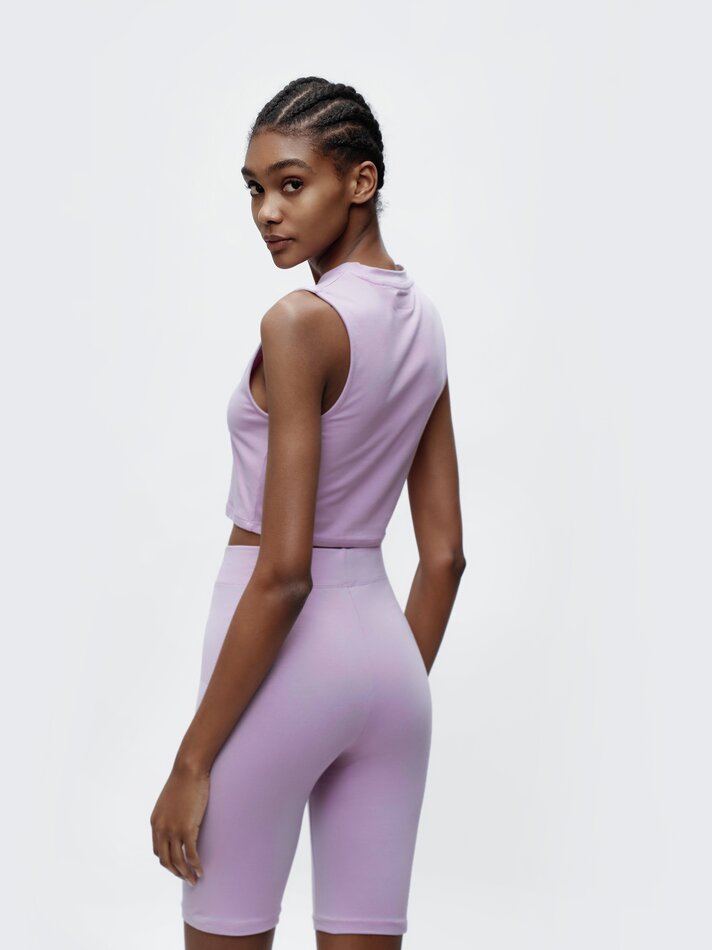 Legging de ciclismo - Malva Claro