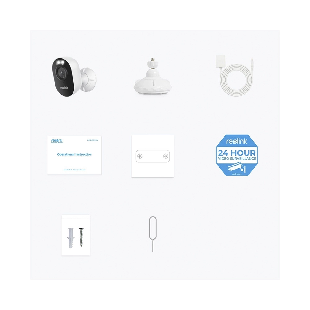 Reolink E430 Outdoor IP-Kamera  4 MP 107° IR-LED 10mWiFiScheinwerfer