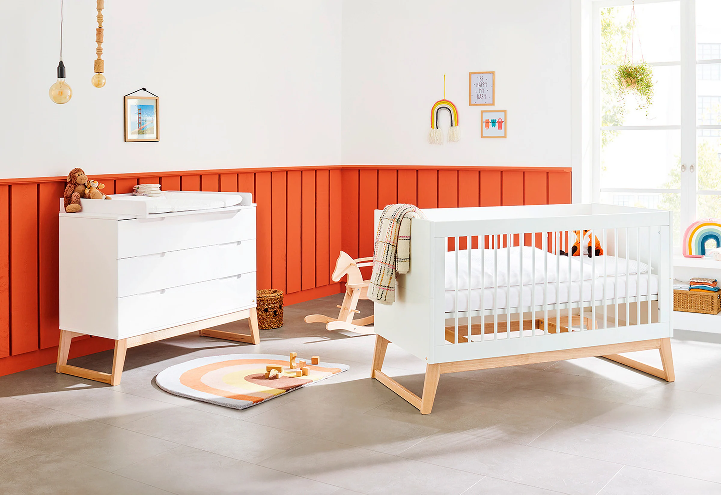 Pinolino 2-tlg. Babyzimmer Bridge breit