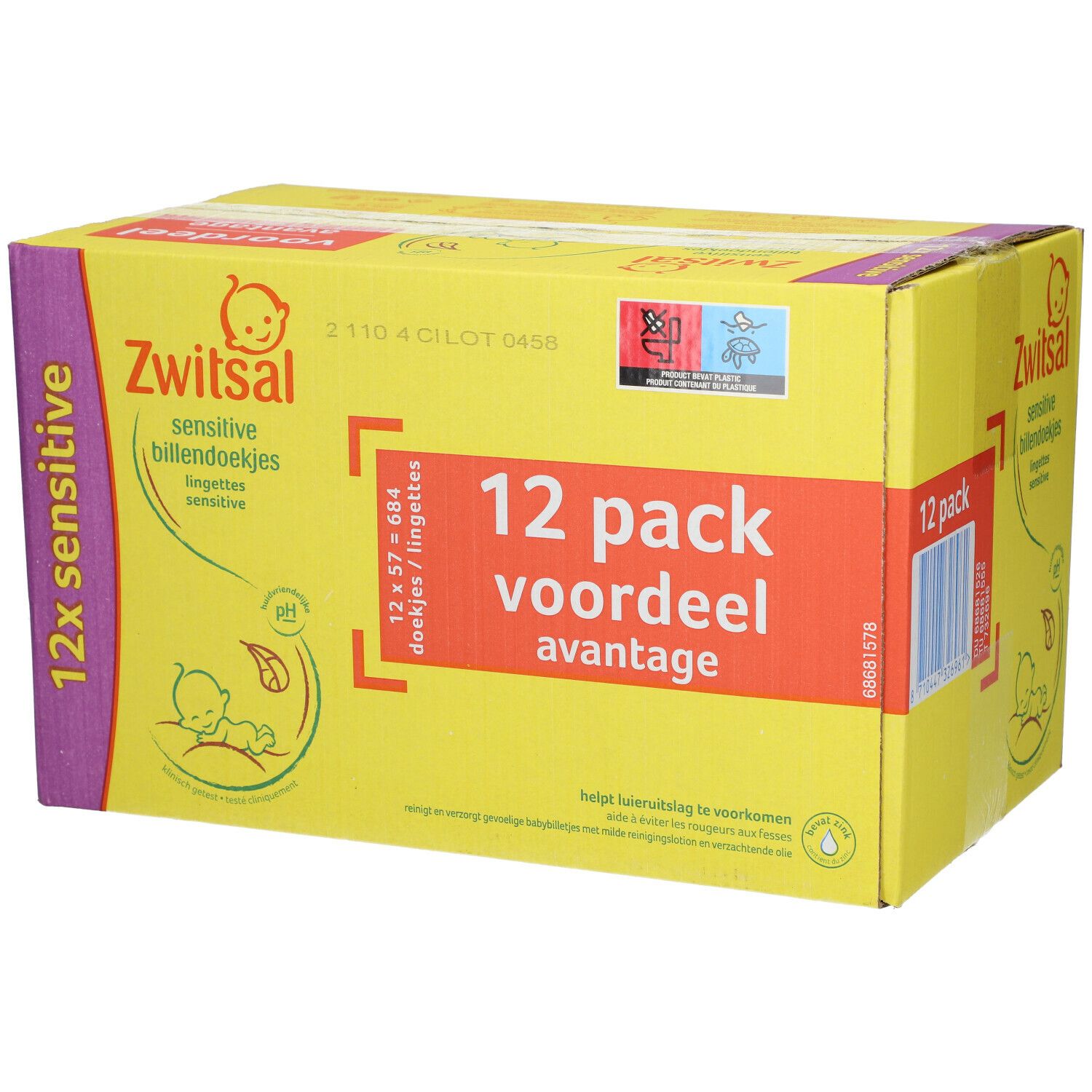 Zwitsal Sensitive Feuchttücher