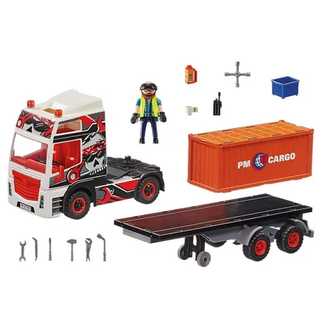 PLAYMOBIL® 70771 City Action LKW mit Anhänger