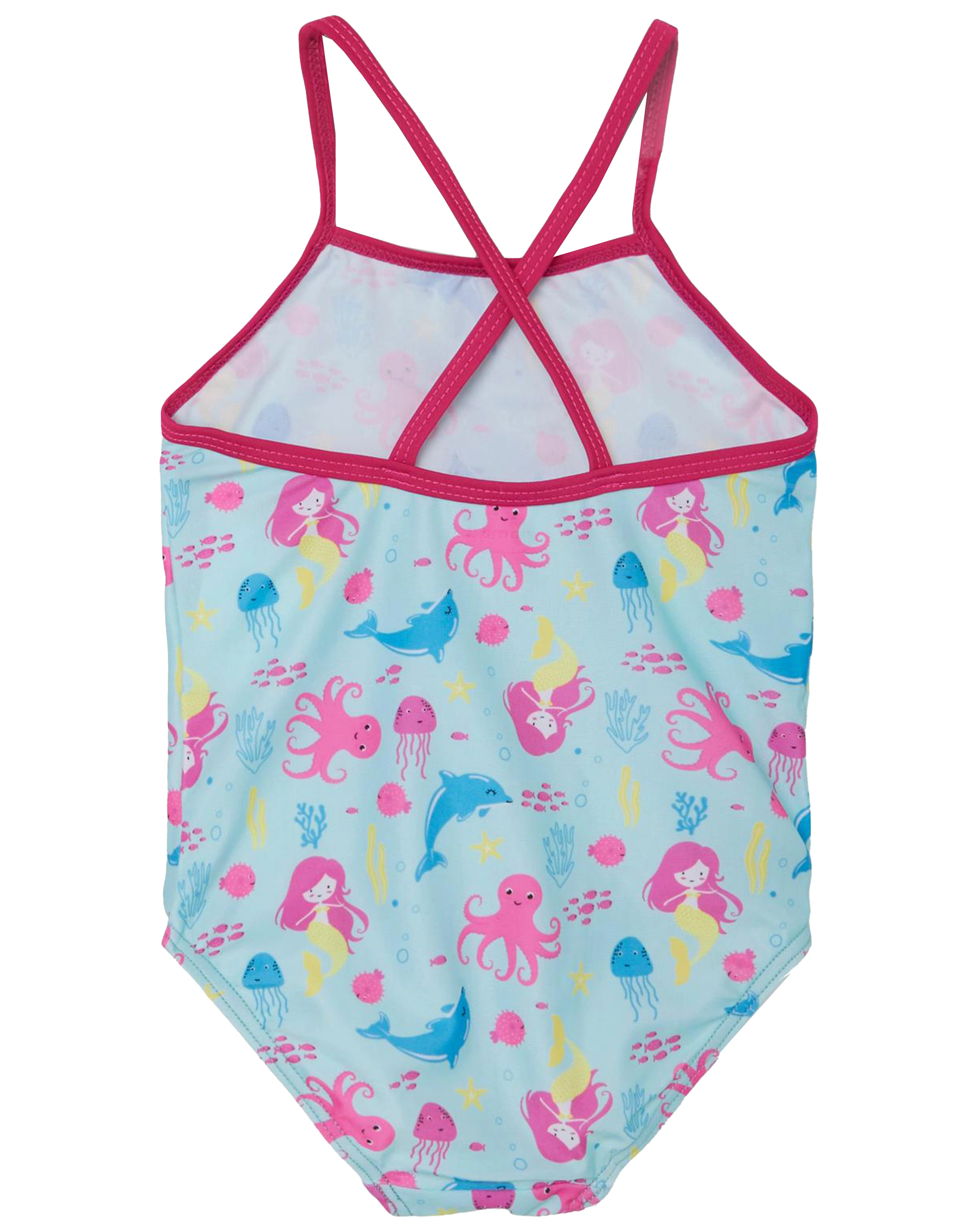 Badeanzug NMFZIZA - UNDERWATER in aqua splash