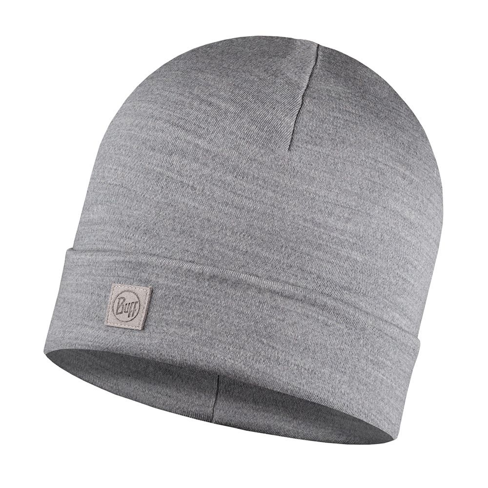 Buff MERINO HEAVYWEIGHT - Bonnet solid light grey