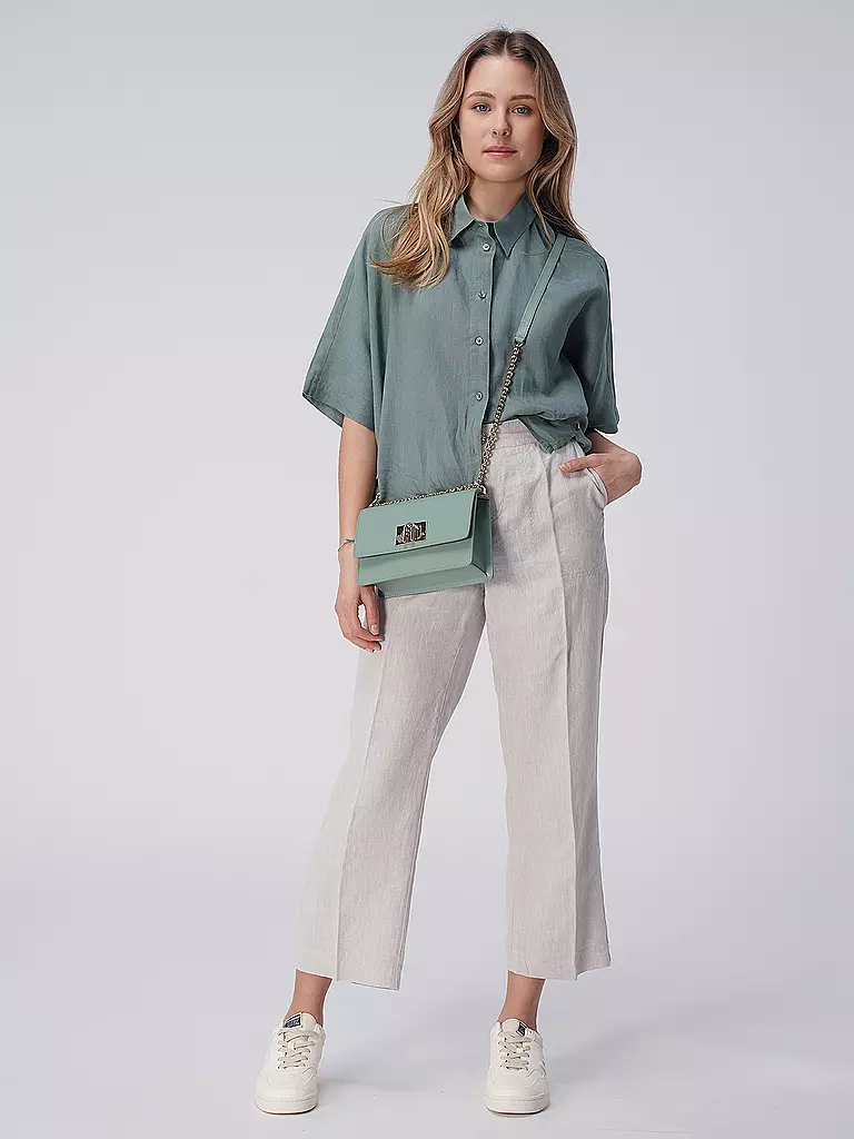 MAC Leinenculotte NORA grau