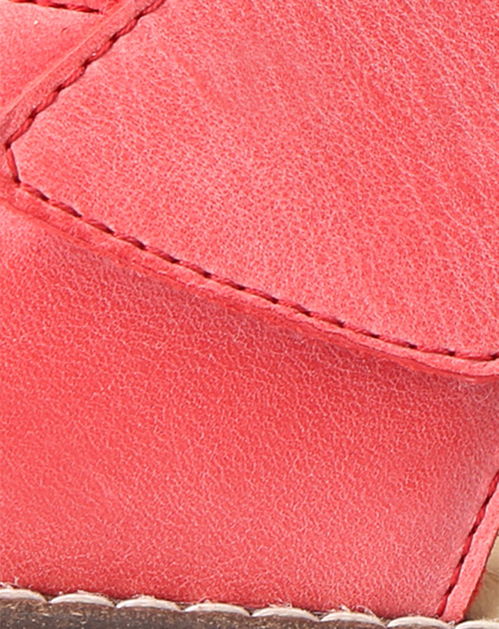 Leder-Sandalen VALA in rot