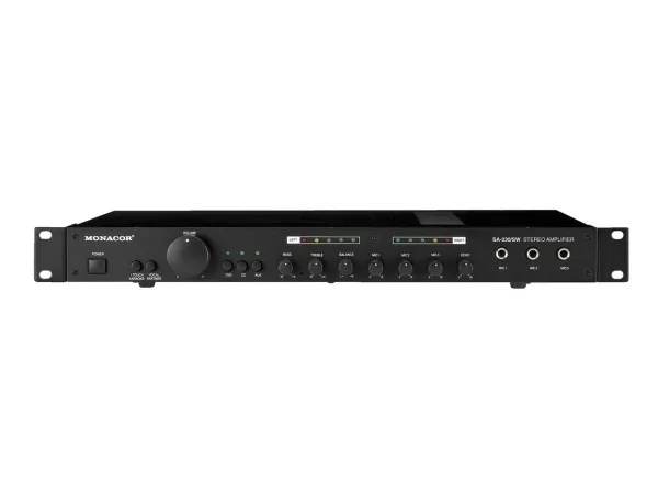 Monacor SA-230/SW, 50 W, 62 dB, 25 W, 20 W, 1,75 mV, 2,5 mV