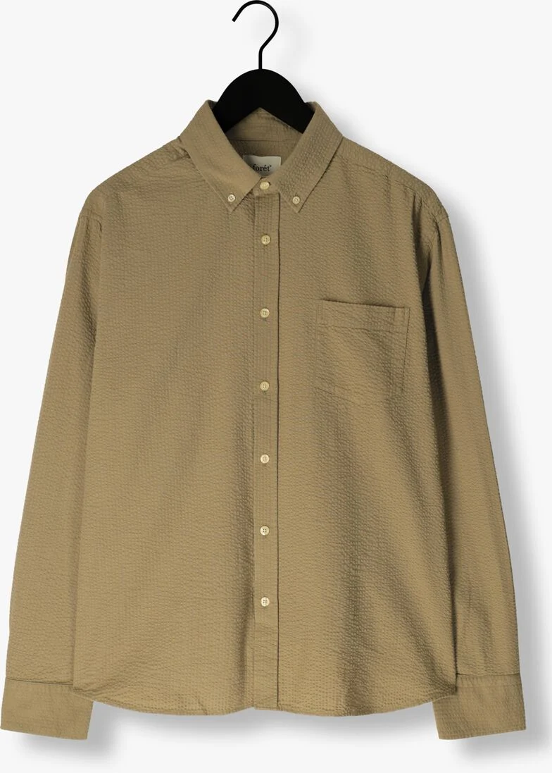 FOR\u00C9T olijf for&eacute;t  bush seersucker shirt
