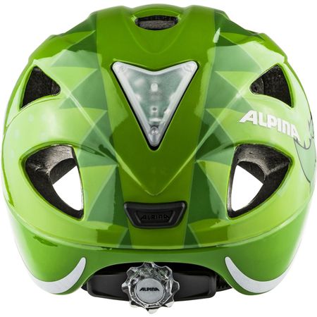 XIMO FLASH Kinderhelm mit Blinklicht  grün  47-51cm
