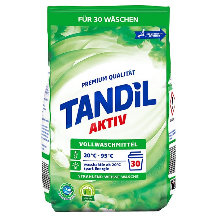 TANDIL Vollwaschmittel 2,025 kg, 30 WL