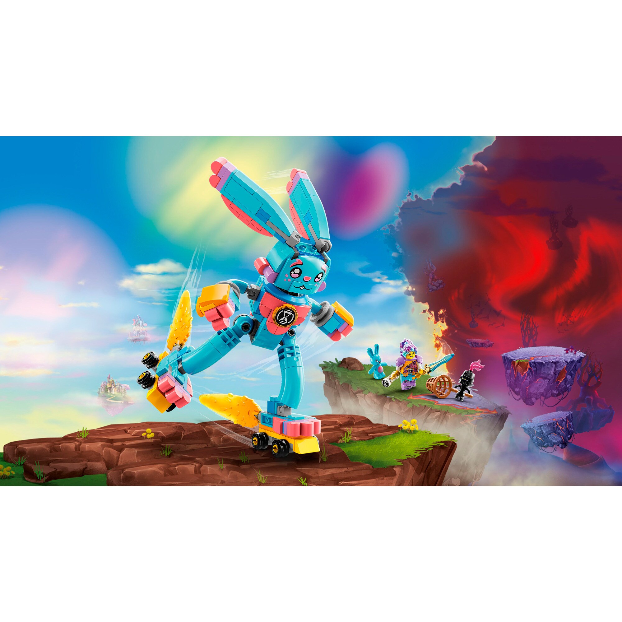 LEGO Konstruktionsspielzeug DREAMZzz Izzie und ihr Hase Bunchu