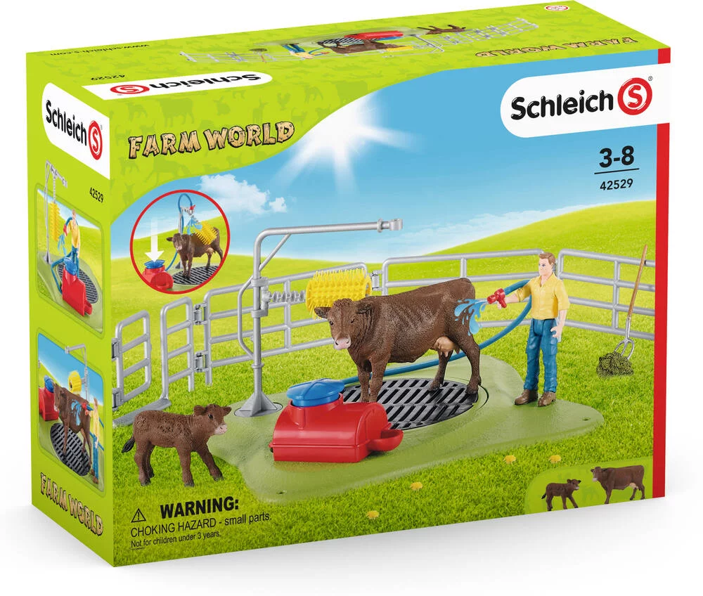 STATION DE LAVAGE POUR VACHE