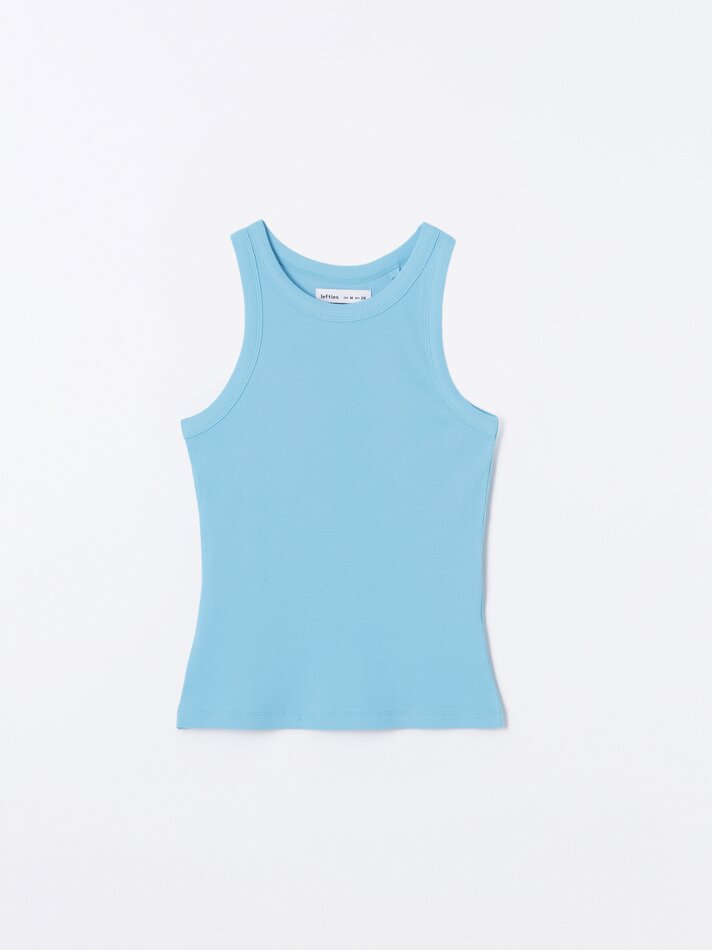 Pacote com 2 camisetas regata - Azul Claro