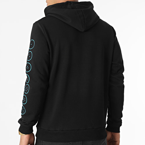 Sweat Capuche Capsule Corp Noir Bleu