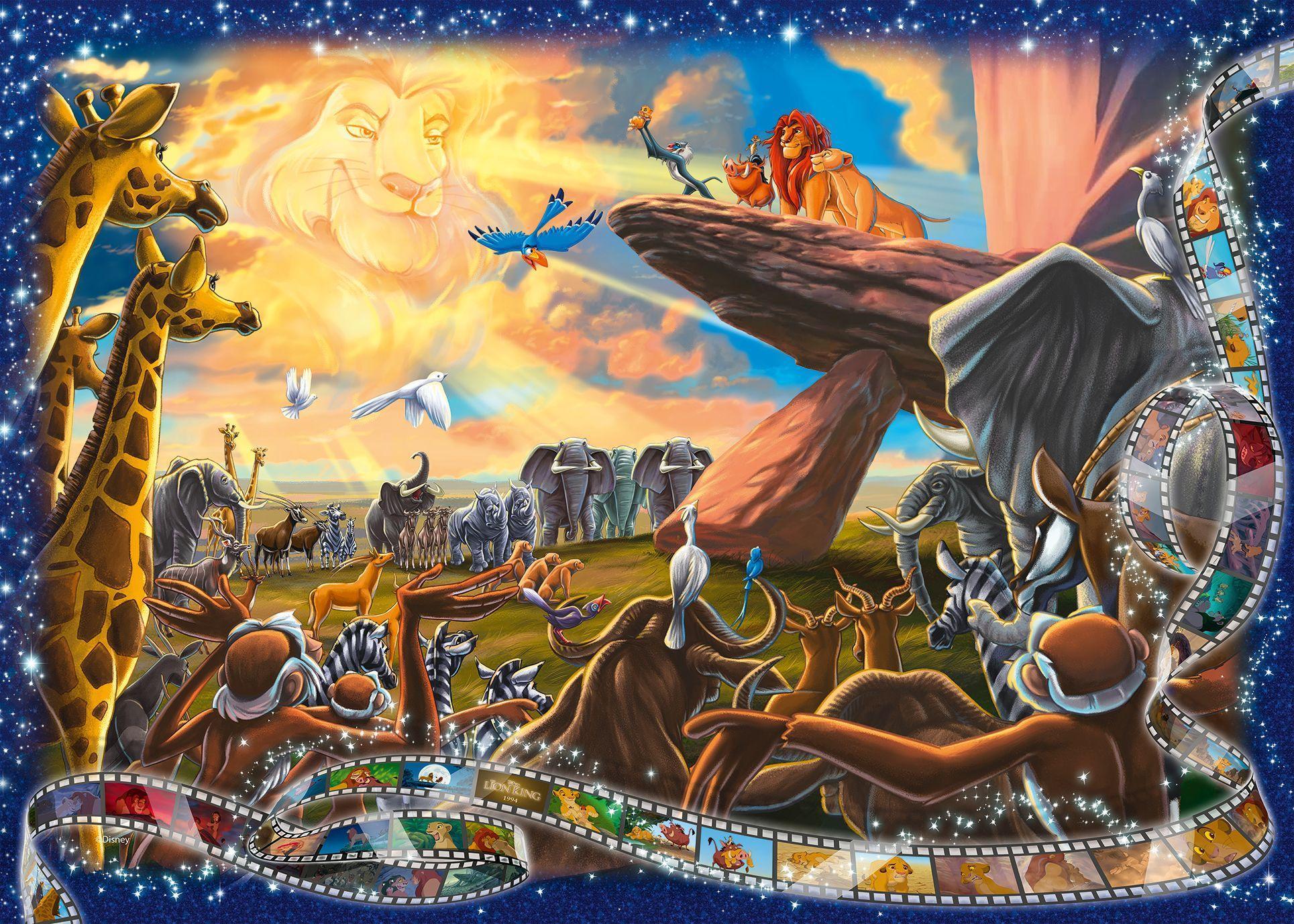 Puzzle DER KÖNIG DER LÖWEN 1.000-teilig