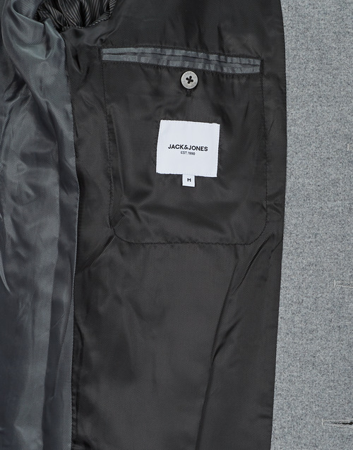 Jack & Jones - JJEMORRISON WOOL COAT SN - Gris