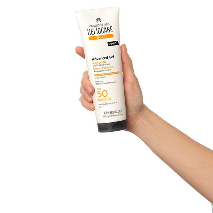 Heliocare 360° Advanced Gel Körper SPF 50, 250 ml