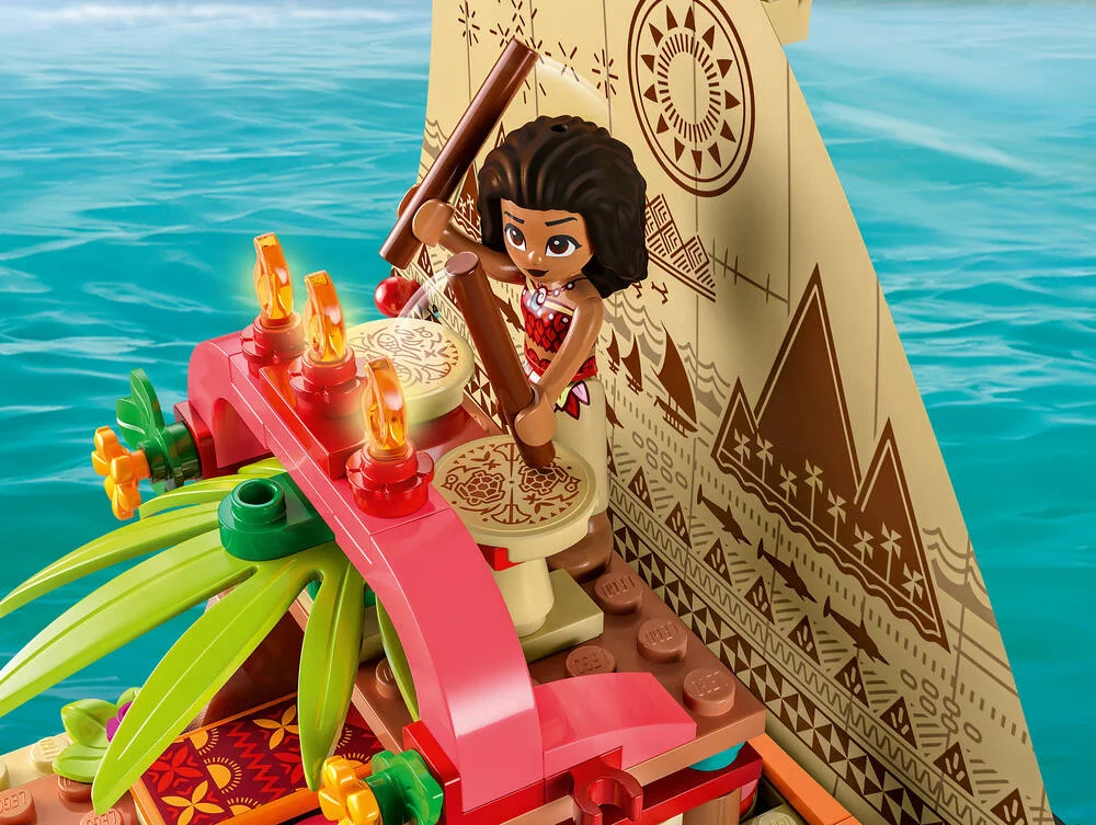 LEGO®DISNEY PRINCESS™ 43210 - LE BATEAU D’EXPLORATION DE VAIANA