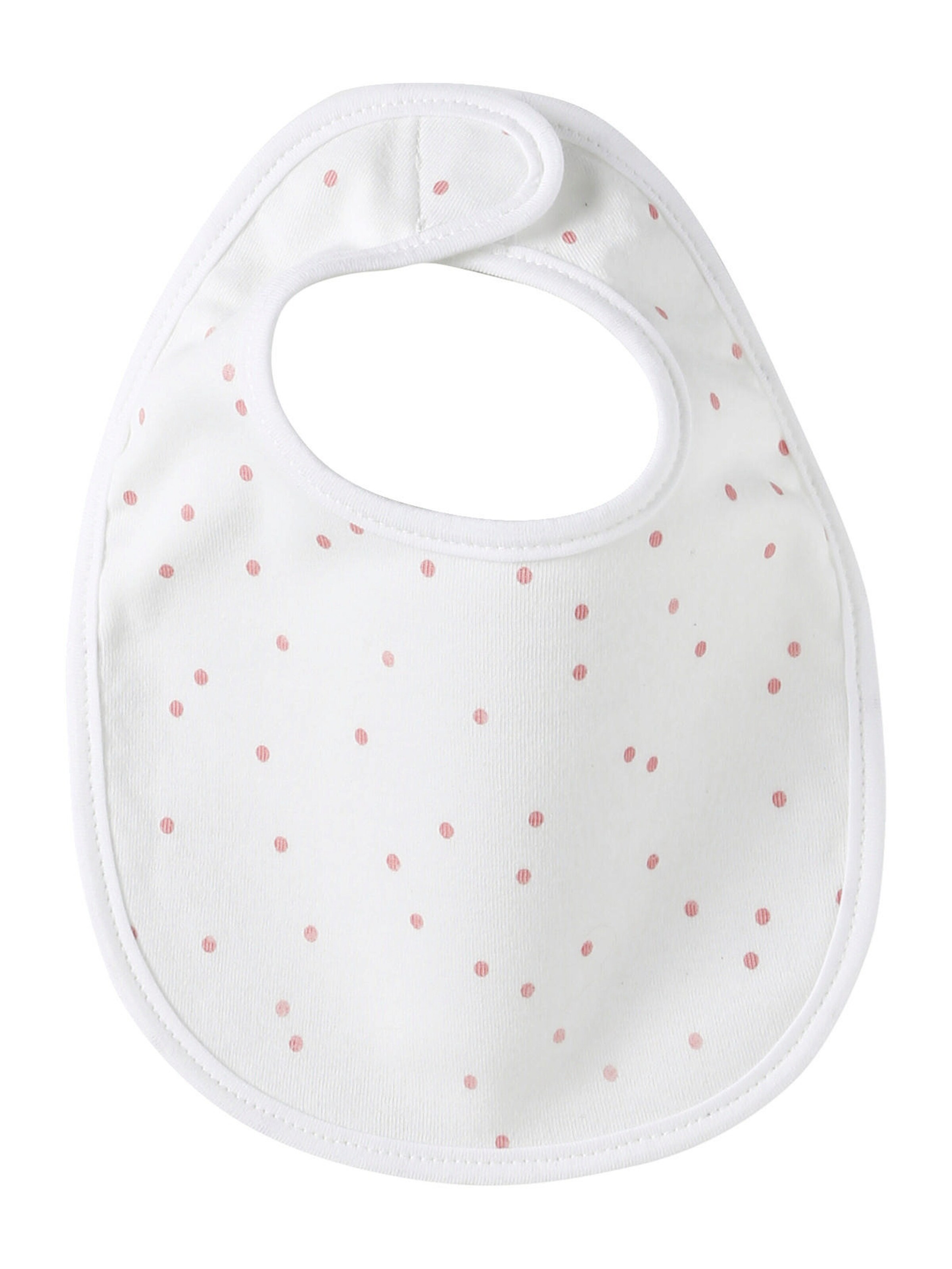 Vertbaudet Bio-Kollektion: 7er-Pack Baby-Lätzchen, Klett pack rosa welt