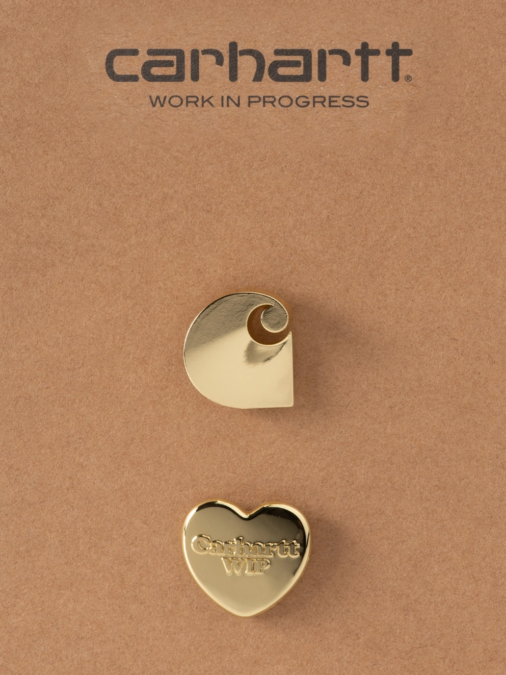 Carhartt WIP Pins Set gold