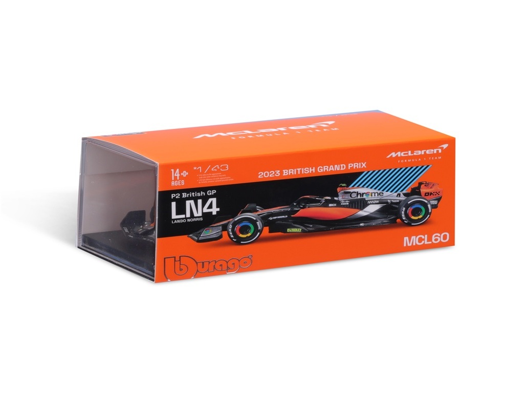 VEICULO MCLAREN BBUARGO 1:43 COLECÇÃO