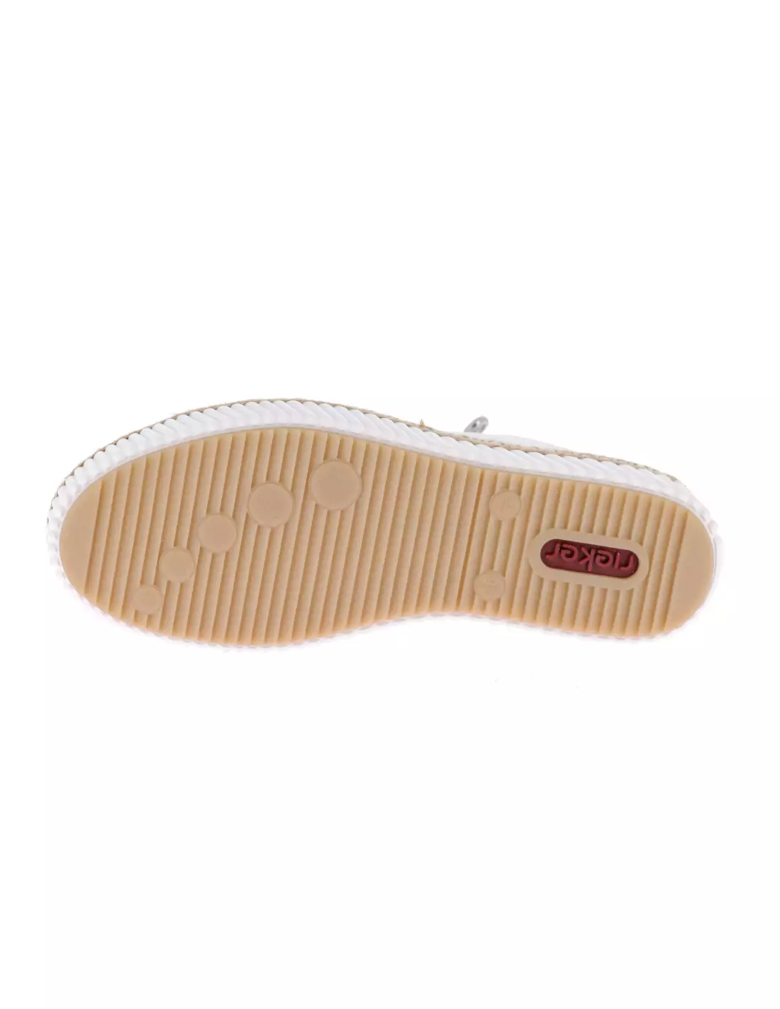 RIEKER M29402 80 - Baskets Weisssilber