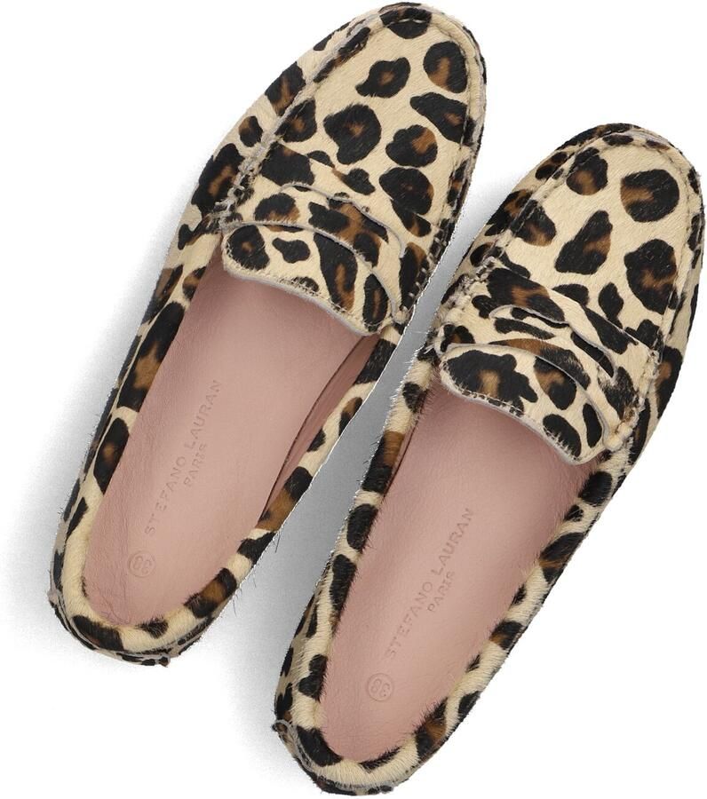 STEFANO LAURAN Mocassins Dames 11634 Maat: 37 Materiaal: Ponyhair Kleur: Beige
