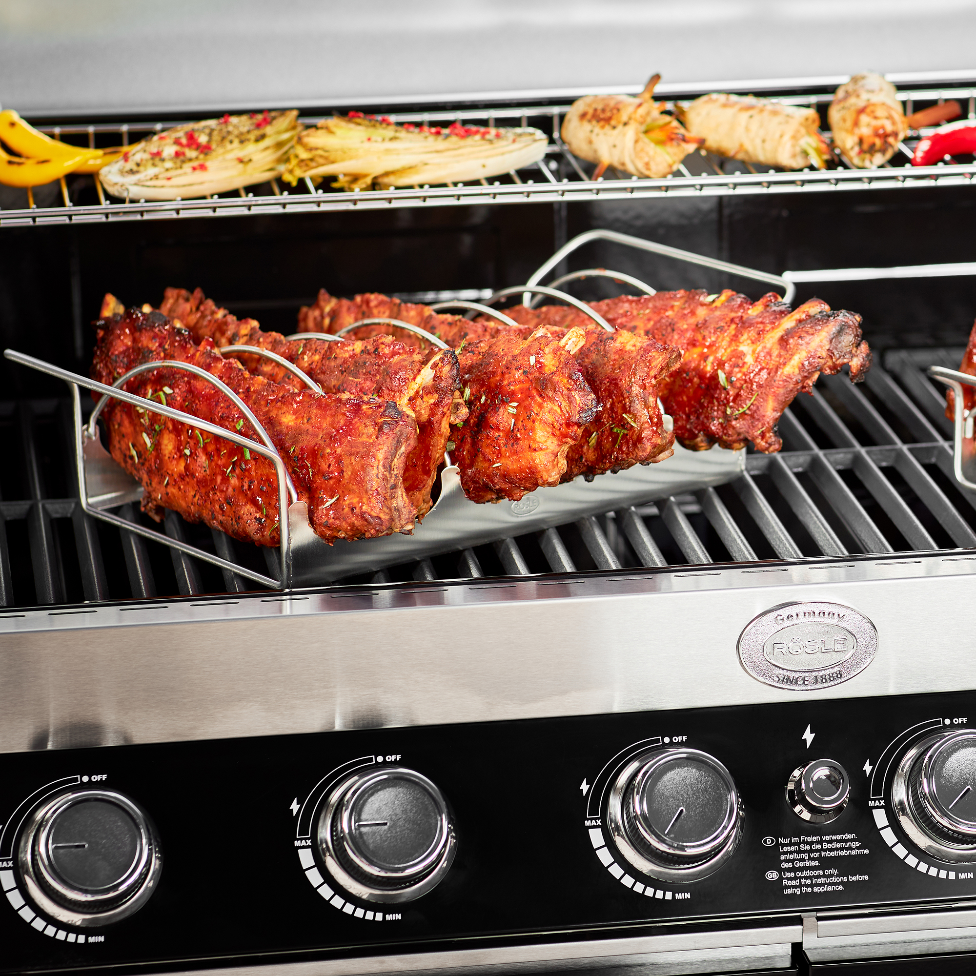 Braten- und Rippchenhalter groß