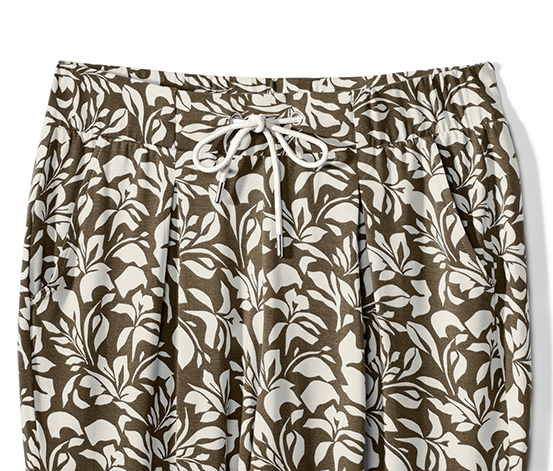 Bedruckte Jerseyhose