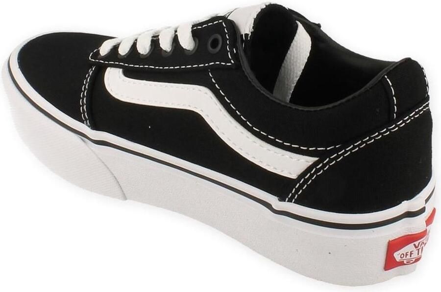 Vans Sneaker Laag My Ward Platform Canvas Black Zwart