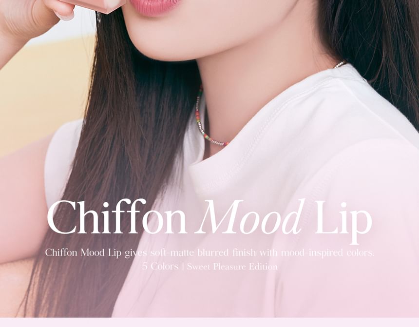 CLIO - Chiffon Mood Lip Sweet Pleasure Edition - 5 kleuren