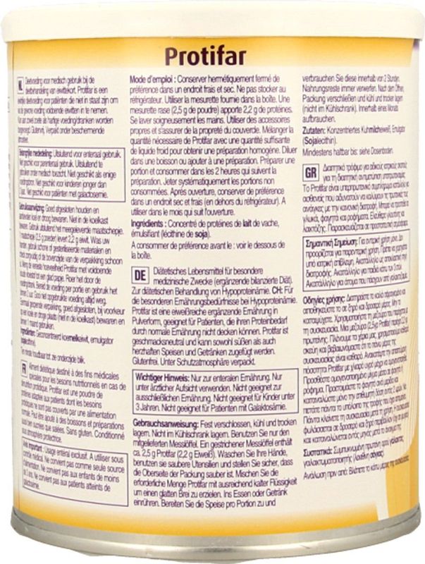 Nutricia - Profitar - Eiwitrijk Poeder - 225 Gram
